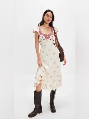 Free People Haven Midi Slip Dress